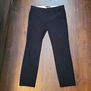 Crosby Navy Blue Madison Ankle Pant with Stretch